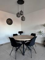 Eettafel 120cm, Huis en Inrichting, Tafels | Eettafels, Ophalen, Rond, Zo goed als nieuw, Vier personen