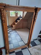 mooie, antieke wandspiegel, Enlèvement, Rectangulaire, 50 à 100 cm, 100 à 150 cm