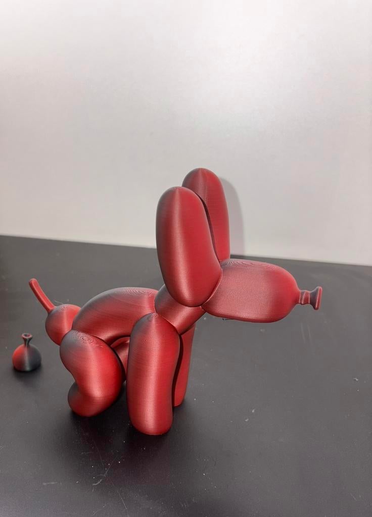 Ballon à cacking pour chien rouge et noir, Envoi, Neuf