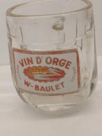 Oude geëmailleerde glazen mok BARLEY WINE van Brie de Wa, Ophalen of Verzenden, Zo goed als nieuw, Pul(len)