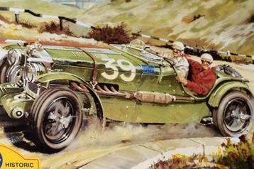 auto poster rallye MG K3 Magnette 1933 beschikbaar voor biedingen