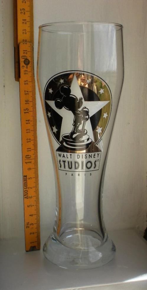 Glas „Studio Disney”, Verzamelen, Glas en Drinkglazen, Zo goed als nieuw, Bierglas, Ophalen of Verzenden