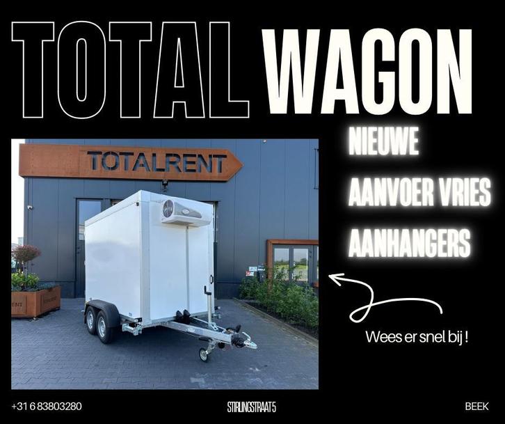 Nieuwe koel en vriesaamhamgees remork te koop voorraad, Hobby en Vrije tijd, Feestartikelen | Verhuur, Zo goed als nieuw, Ophalen