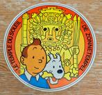 Kuifje oude sticker De Zonnetempel 1970 Hergé Tintin, Ophalen of Verzenden, Kuifje, Zo goed als nieuw, Plaatje, Poster of Sticker