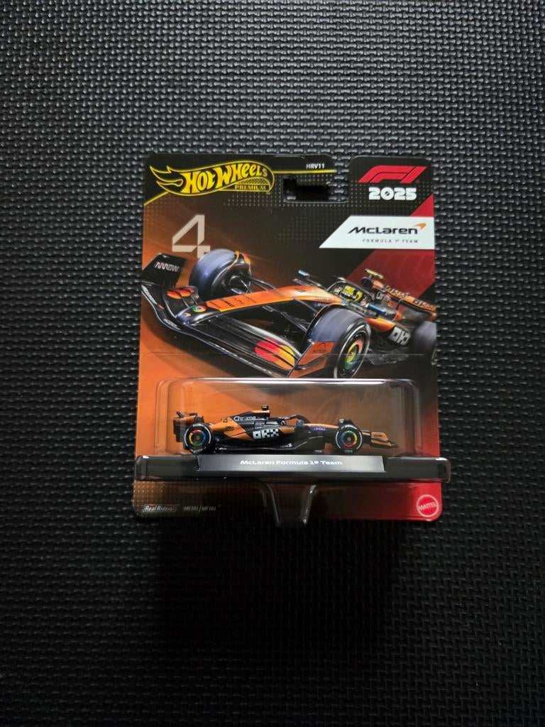 Hot wheels premium F1, Ophalen