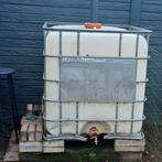 Regenwaterton 1000liter, Tuin en Terras, Ophalen, Kunststof, Gebruikt, Met kraantje