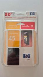 HP 45 grote originele zwarte inktcartridge, Computers en Software, Printerbenodigdheden, Ophalen of Verzenden, Nieuw, Cartridge