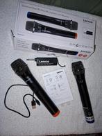 2 microphones Lenco, nieuw, Muziek en Instrumenten, Ophalen of Verzenden, Nieuw, Zangmicrofoon