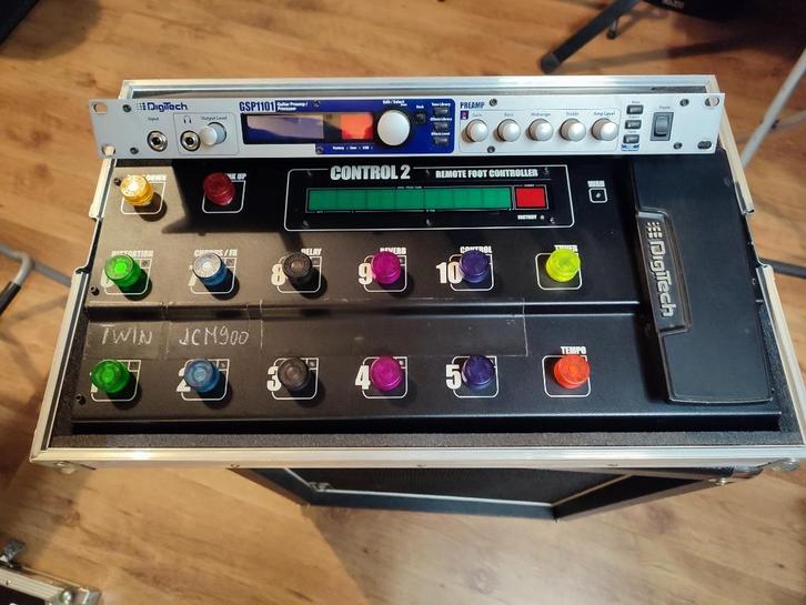 DigiTech GSP1101+Control2+Macht402+EVM12L, Musique & Instruments, Amplis | Basse & Guitare, Comme neuf, Guitare, 100 watts ou plus