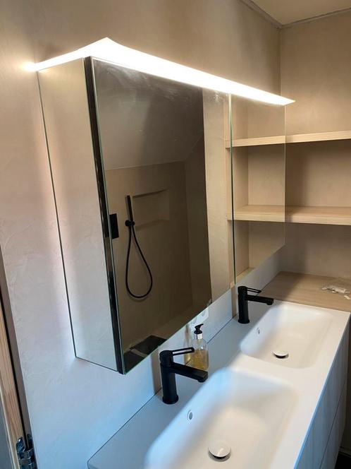 Spiegelkast met verlichting badkamer nieuw, Huis en Inrichting, Badkamer | Badkamermeubels, Nieuw, Spiegelkast, Minder dan 100 cm