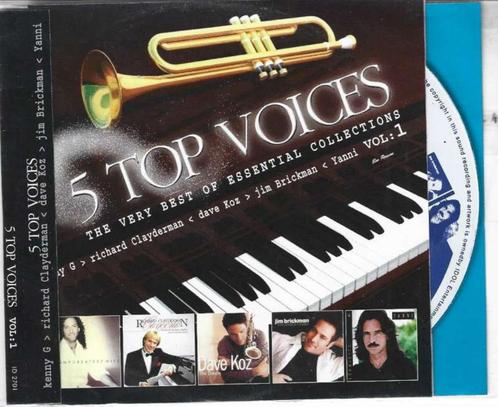 CD 5 Top Voices  Nieuw in verpakking, CD & DVD, CD | Compilations, Neuf, dans son emballage, Pop, Enlèvement ou Envoi