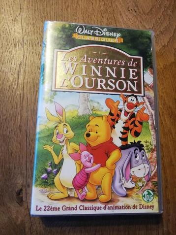 VHS "Les aventures de Winnie L'ourson" 