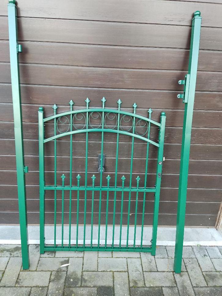 TUINPOORT, Tuin en Terras, Tuinpoorten, Nieuw, Draaipoort, IJzer, 100 tot 150 cm, 100 tot 150 cm, Ophalen