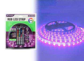RGB Led strip 5m/150 leds/groot kleurenpalet & lichteffecten beschikbaar voor biedingen