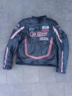 Caferacer biker-jacket leder, Motoren, Ophalen of Verzenden