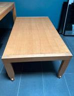 Vintage houten salontafel IKEA, Ophalen, Gebruikt, 100 tot 150 cm, 50 tot 100 cm
