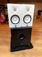 Studio Monitors Yamaha HS5 + HS8S Sub - €400, Ophalen, Gebruikt, Audio