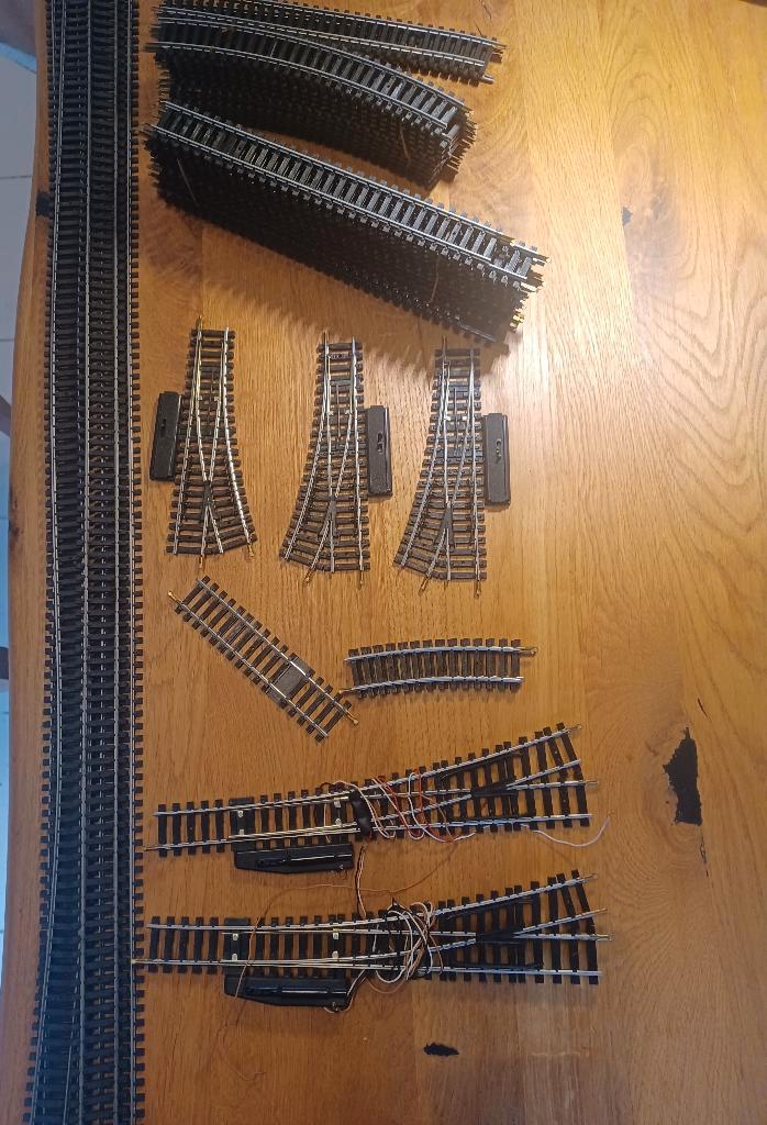 Train Jouef kit rails + wagon restaurant CIWL 4218, Hobby & Loisirs créatifs, Trains miniatures | HO, Comme neuf, Rails, Jouef