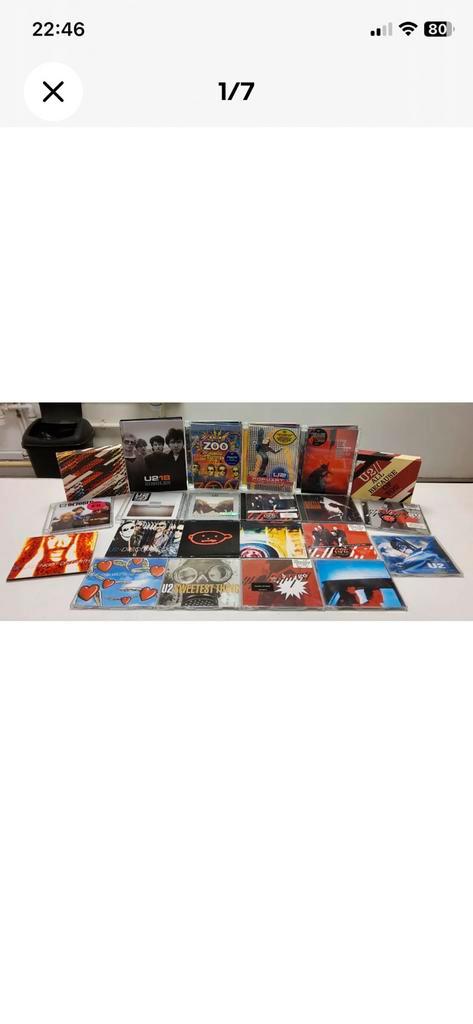 U2 x22 CD & DVD Bundle, Cd's en Dvd's, Cd's | Rock, Zo goed als nieuw, Verzenden