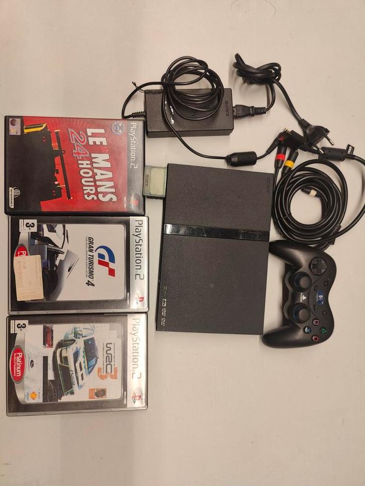 Ps2 werkend met wireless controller., Games en Spelcomputers, Spelcomputers | Sony PlayStation 2, Ophalen of Verzenden