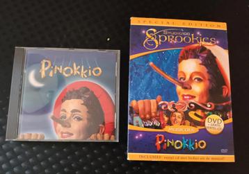 Cd dvd en luistercd Pinokkio Studio 100, Enlèvement ou Envoi, Comme neuf