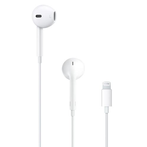 Apple EarPods Lightning aansluiting, Computers en Software, Headsets, Zo goed als nieuw, In-ear, Bedraad, Volumeregelaar, Verzenden