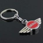 Porte-clés à logo en métal Mini Cooper - Rouge, Collections, Enlèvement ou Envoi, Neuf, Marque