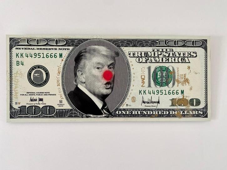 Sig Martin - kunstwerk Donald Trump, Antiek en Kunst, Kunst | Overige Kunst, Ophalen of Verzenden