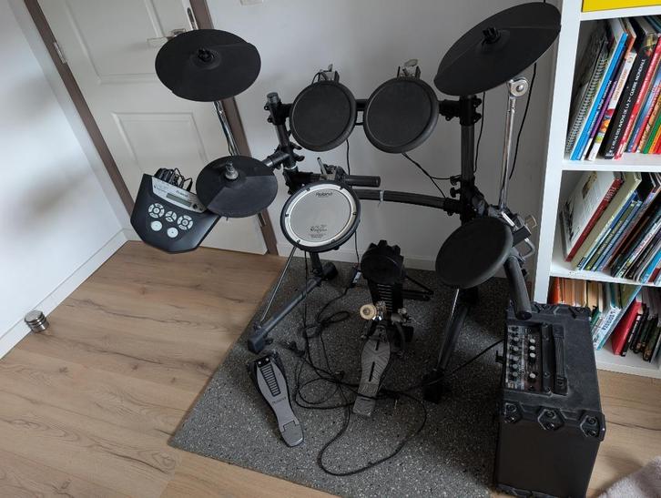 Roland TD-6V elektronische drums, Muziek en Instrumenten, Drumcomputers, Gebruikt, Roland, Ophalen