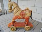 Indiaas houten paard, Antiek en Kunst, Ophalen of Verzenden