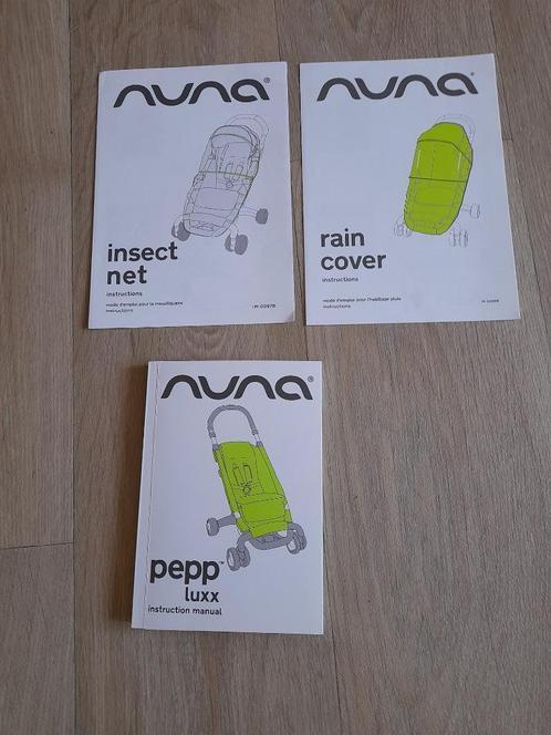 Nuna Pepp Luxx buggy, Kinderen en Baby's, Buggy's, Gebruikt, Overige merken, Regenhoes, Verstelbare rugleuning, Zonnekap, Ophalen