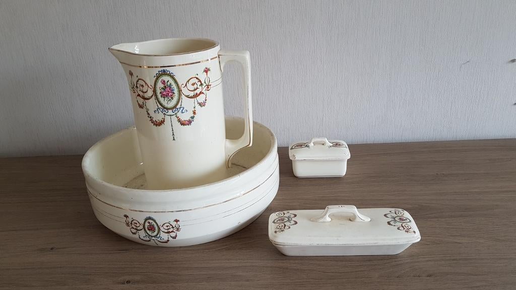 Wascombinatie, Antiek en Kunst, Antiek | Keramiek en Aardewerk, Ophalen