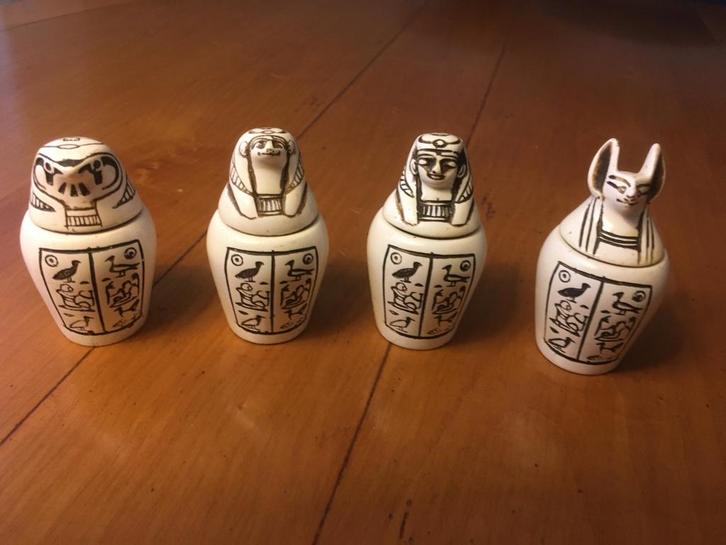 Egyptische beeldjes van Groot Egyptisch Museum Cairo, Verzamelen, Beelden en Beeldjes, Ophalen