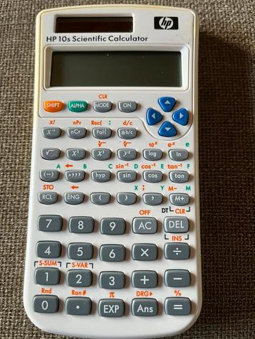 HP 10s wetenschappelijke rekenmachine beschikbaar voor biedingen