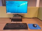 HP ProDesk 600 G3 SFF i5-7500 incl. monitor, klavier en muis, HP Prodesk, Intel Core i5, Gebruikt, SSD