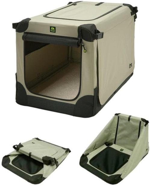 Grote Maelson Soft opbouwbare hondenbench, Dieren en Toebehoren, Hondenbenches, Zo goed als nieuw, Ophalen