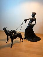 Art Deco beeld brons, Enlèvement ou Envoi