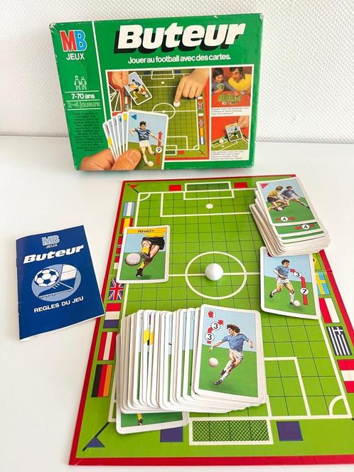 Jeu Buteur - MB 1981, Hobby en Vrije tijd, Gezelschapsspellen | Bordspellen, Gebruikt, Een of twee spelers, Drie of vier spelers