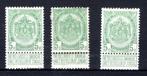 83 MH 1907 - Wapenschild (3 stuks), Ophalen of Verzenden, Postfris, Spoor van plakker