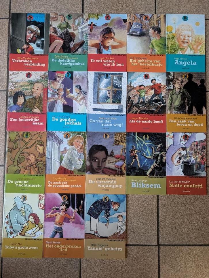 18 Vlaamse filmpjes, Boeken, Kinderboeken | Jeugd | 10 tot 12 jaar, Zo goed als nieuw, Ophalen of Verzenden