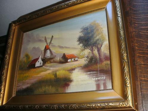 *2 mooie gesigneerde schilderijen (1960) -Vermeld in PIRON.., Antiek en Kunst, Kunst | Schilderijen | Klassiek, Ophalen of Verzenden