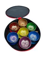 16 delig Chakra klankschalen set, Ophalen of Verzenden, Nieuw, Overige soorten