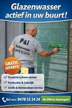 Ruitenwasser in Aarschot & omstreken, glazen, ramenwasser, Ophalen, Nieuw