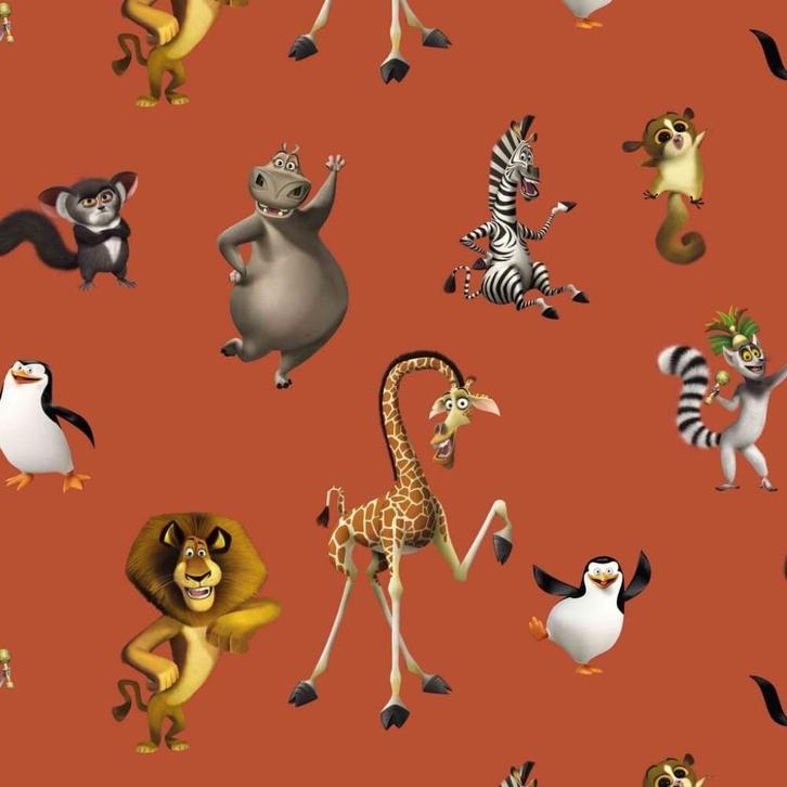 Promo! 6364)150x50cm coton Madagascar couleur rouille, Hobby en Vrije tijd, Stoffen en Lappen, Katoen, 120 cm of meer, 30 tot 200 cm
