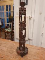 Sculpture artisanale en bois, Enlèvement