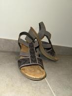 Sandalen rieker maat 39, Bruin, Gedragen, Rieker, Sandalen of Muiltjes