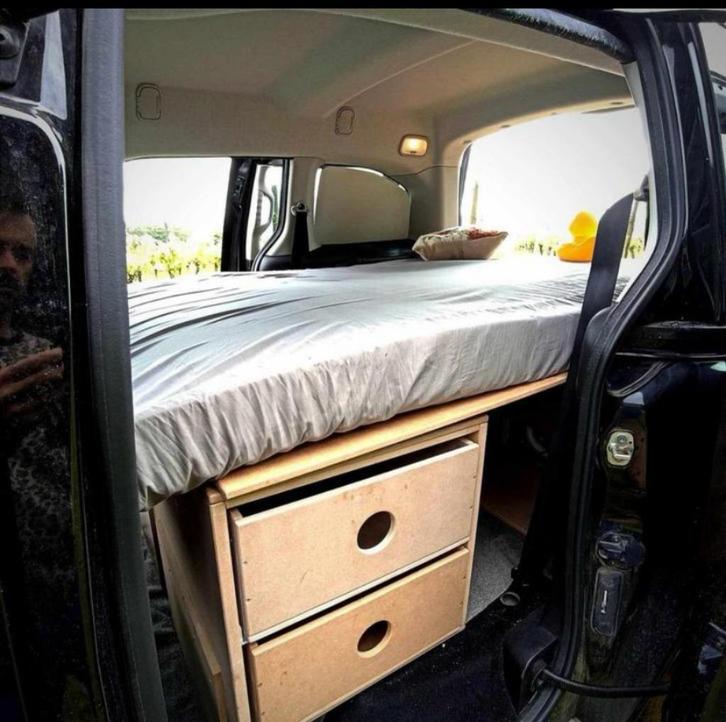 Campeerset/box voor een PeugeotPartner en andere mini camper, Caravans en Kamperen, Overige Caravans en Kamperen, Zo goed als nieuw