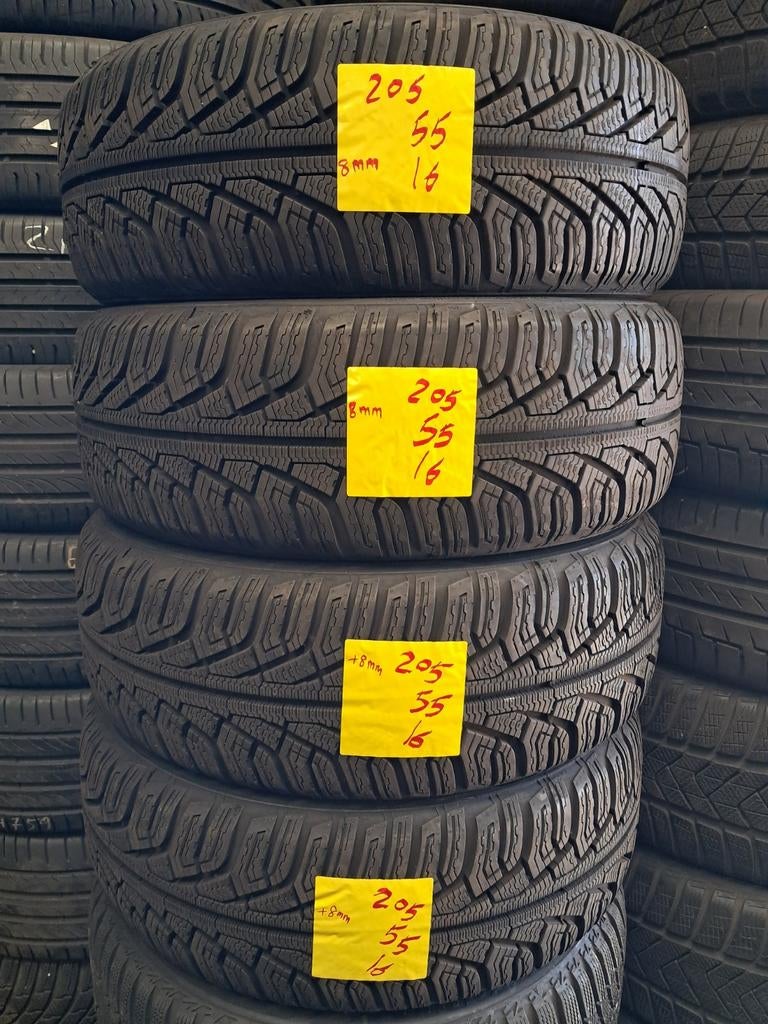 205/55/16 2055516 205/55r16 Démo hivernale 8m+8mm Uniroyal, Enlèvement, BMW