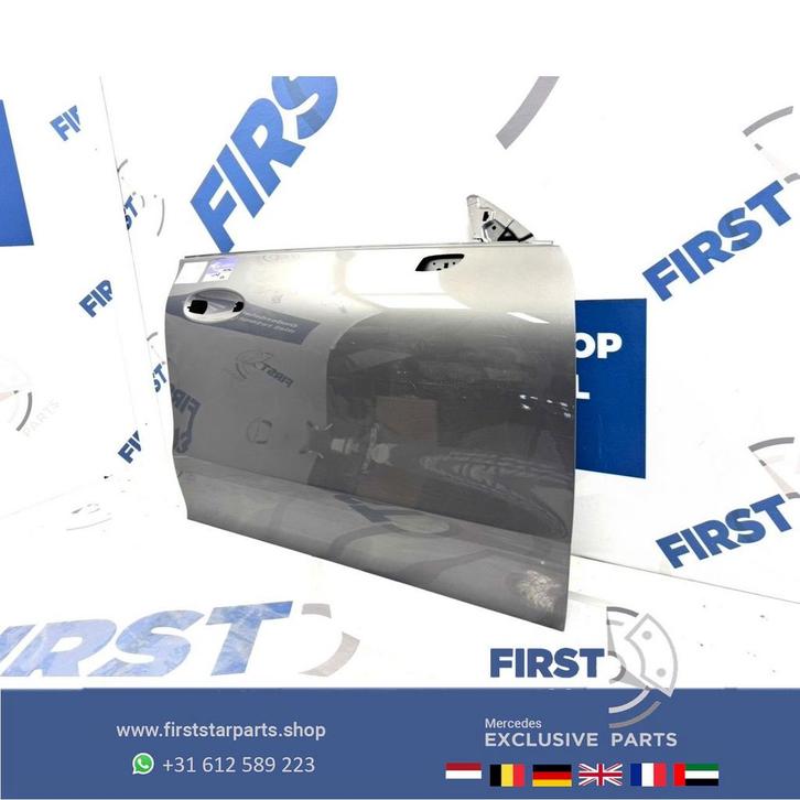 W118 CLA DEUR RECHTS VOOR A1187220800 A1187202201 PORTIER ZW, Auto-onderdelen, Carrosserie, Deur, Mercedes-Benz, Voor, Rechts
