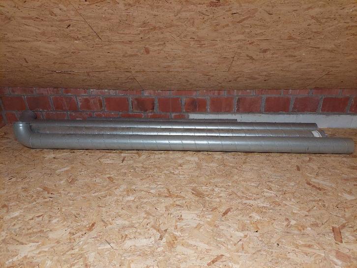 1 Spirobuizen Ø 150mm lengte 3 meter, Doe-het-zelf en Bouw, Ventilatie en Afzuiging, Zo goed als nieuw, Ophalen